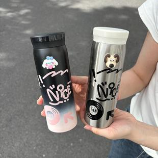 保温杯高颜值口袋杯304不锈钢迷你水杯小巧男女士户外便携随行杯