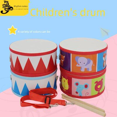 儿童手鼓幼儿园幼儿奥尔夫地鼓打击营鼓1-3岁木制打击乐器