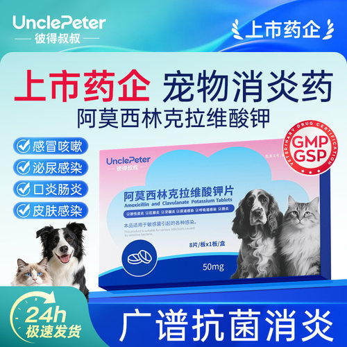 宠物消炎药猫咪鼻支感冒药
