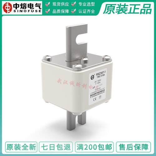 中熔电力熔断器RSZ307-1TMZ-N-200A400A保险丝新能源汽车250VDC