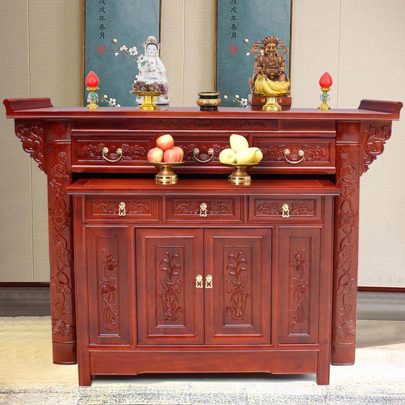 供桌佛台家用供台佛桌实木神台中式佛堂香案财神桌佛龛套柜供奉台,住宅家具,供桌,淘宝优惠券,粉丝福利购,淘宝优惠卷