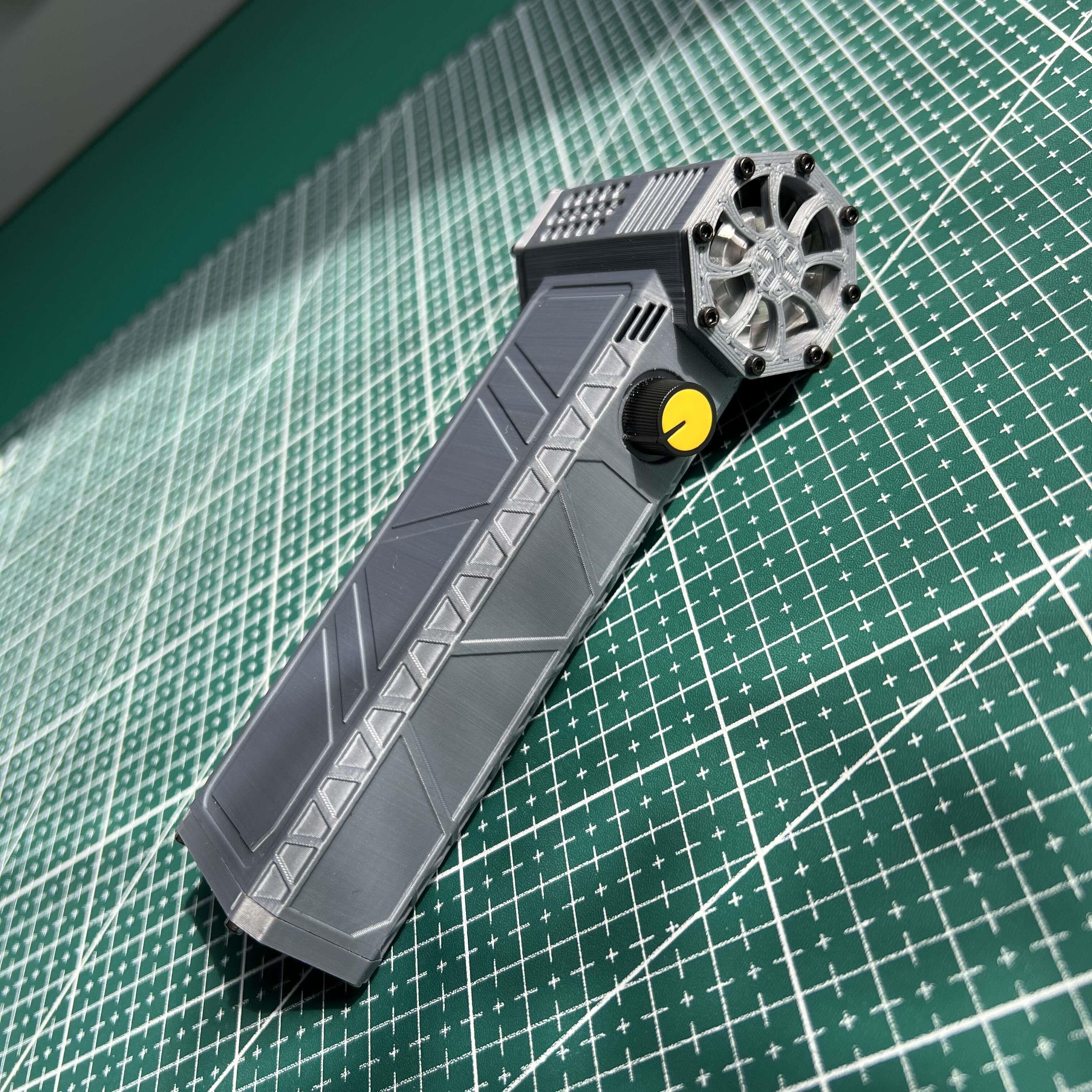 DIY暴力风扇18万转高速涡轮无刷手持涵道充电车载户外游戏吹尘器