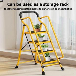 德国进口梯式家用折叠伸缩梯加厚加宽人字梯稳定强化四、五、六级