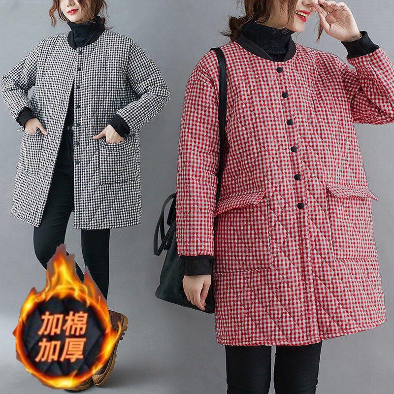 女士干活围裙2024新款工作服冬罩衣冬季加厚时尚漂亮的加绒大人