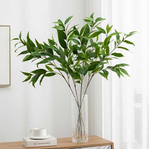 仿真榕树叶假绿植米兰叶家居客厅