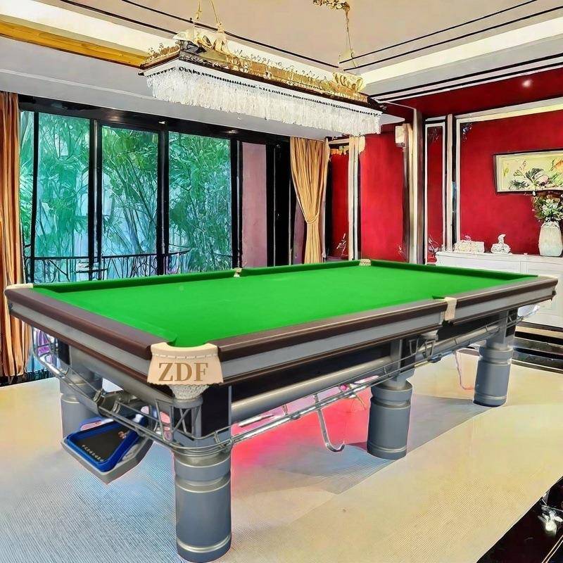 东莞ZDF淮家北安铜陵台球桌商淮台南球桌标准巢湖桌球168用广马鞍