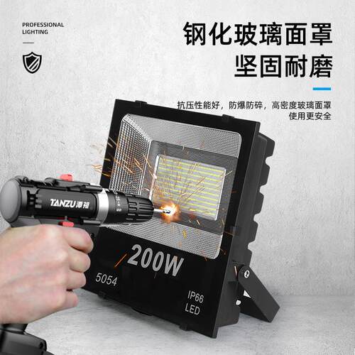 工厂直销L5ED投光灯贴2片泛光灯1W0W30W0W100W020见描述0W户外庭
