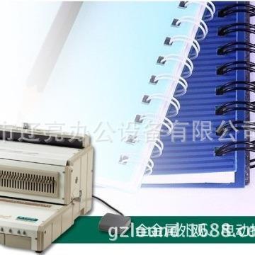 厂千页百0汇D-3价1电动C双铁圈打孔装订机