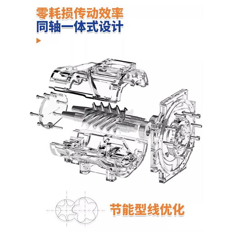 永变频杆式空压机空气缩机7CY10.5kw磁工业压大型省电节螺能气泵