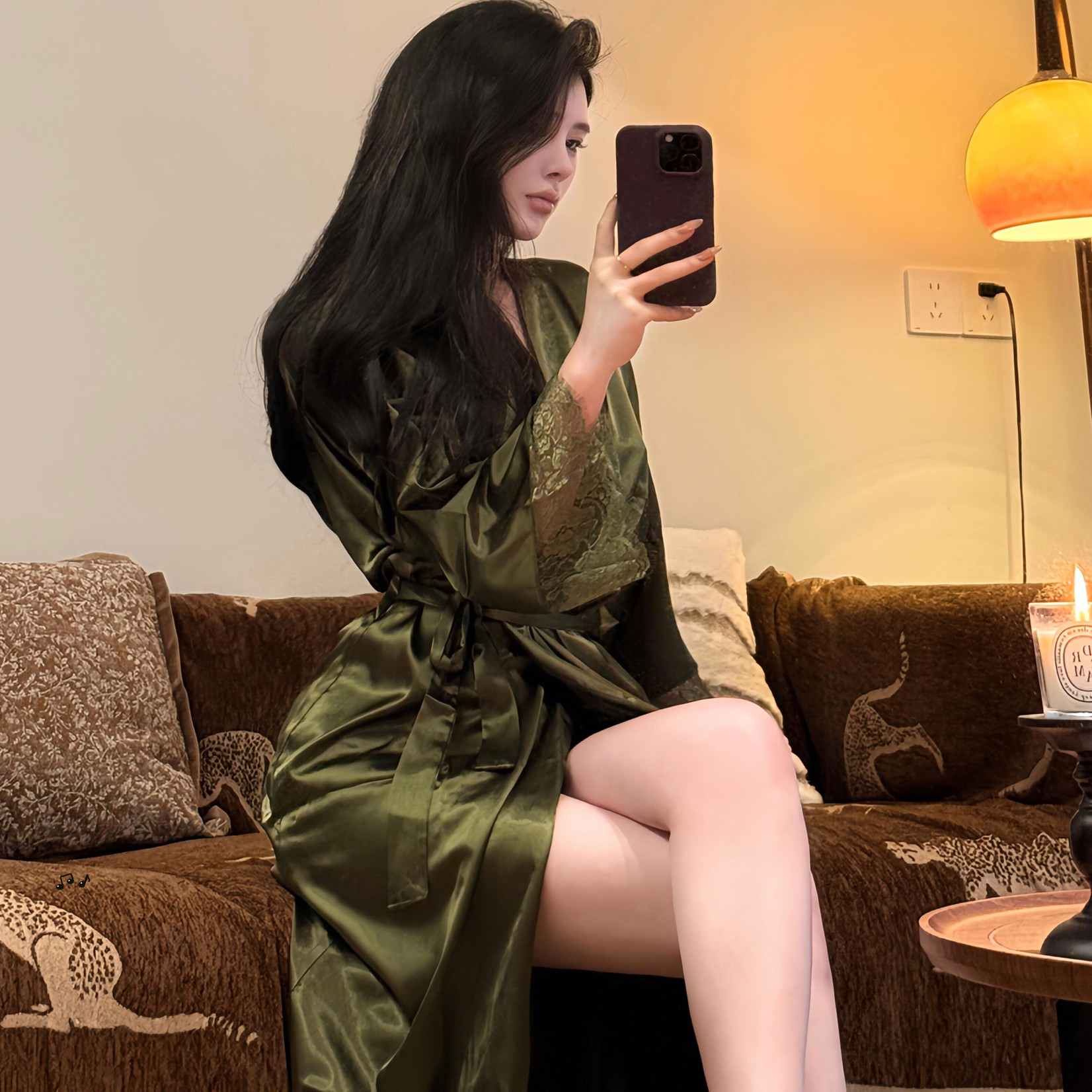 法式轻奢高级感真丝睡衣御姐贵妇