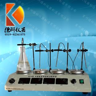 4A数显多头磁力加热搅拌器多联单独调速控温磁力加热搅拌器