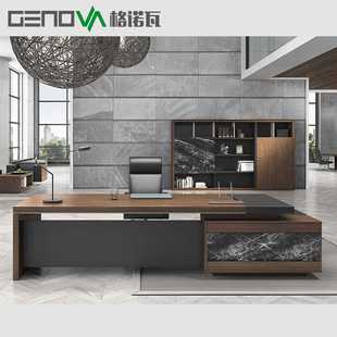 经理桌大班台主管桌 广东总裁桌老板桌简约现代办公家具办公室新款