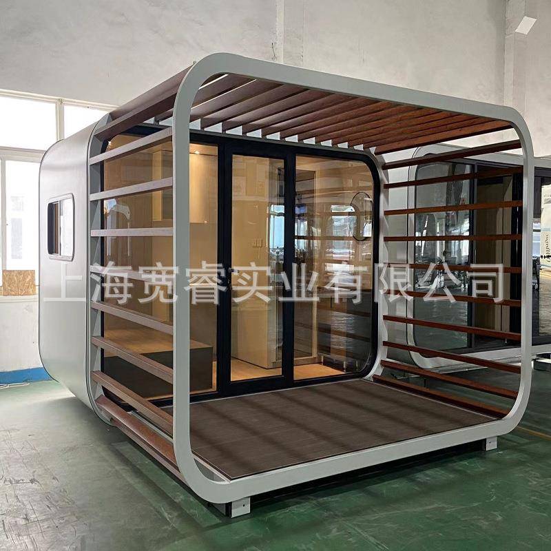 苹果舱民宿移动房屋苹果舱酒店网红民宿户外移动办公室集装箱房屋