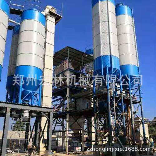 全自动干粉砂浆设备预拌砂浆搅拌塔楼式干混砂浆搅拌站