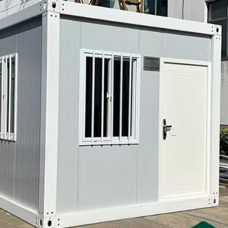 住集成房屋地人集装箱移动彩房钢活动拼板房快箱办公室工临时活动