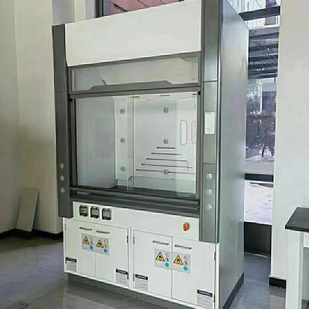 供应实验室通风柜落地步入式式全钢木排风柜设备山东通风柜化验