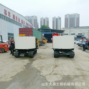 混凝土罐车2方朝天锅搅拌机履带平口罐搅拌车运输车 履带式
