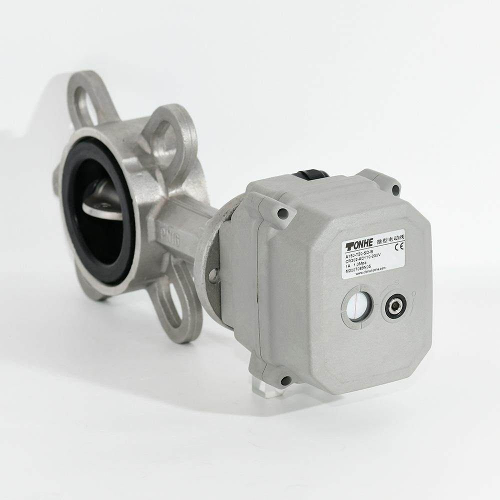 微型电动蝶阀软密封带手动不锈钢304对夹式常压开关阀农田灌溉,五金/工具,蝶阀,淘宝优惠券,粉丝福利购,淘宝优惠卷