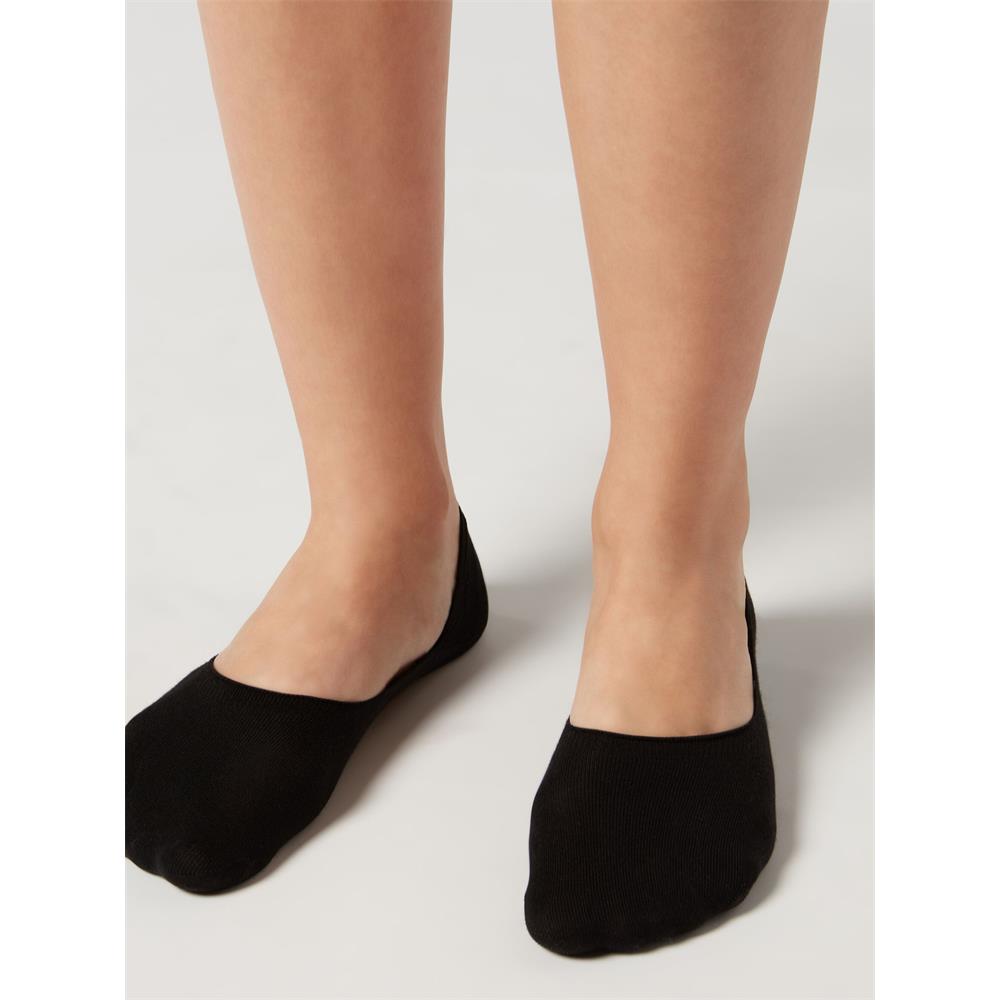 Calzedonia经典男女同款纯色棉质舒适时尚船袜防滑隐形船袜DC0070