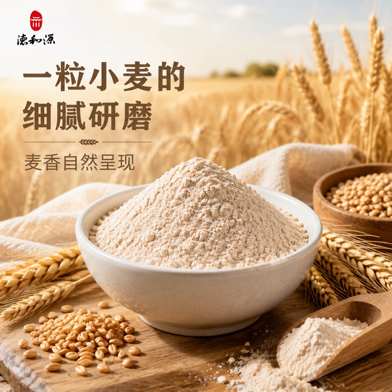 德和源5斤装通用全麦粉图片