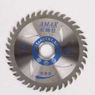 安姆仕蓝A合金圆锯片 AMAX木用薄锯片 左右齿锯片切割片