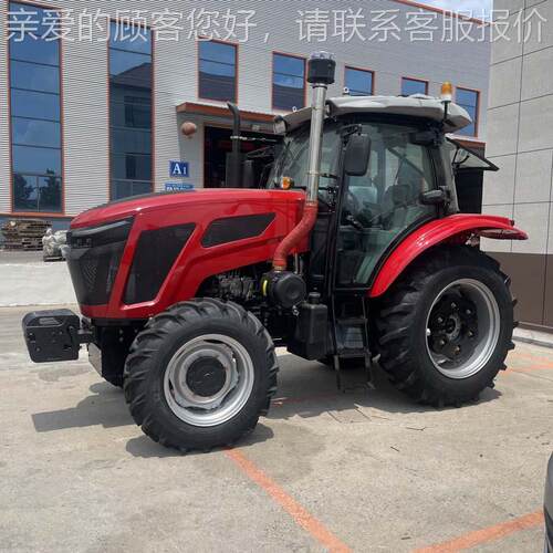跨境供应农业拖拉646机*4马大型农用拖拉机六4180力四轮拖拉缸机