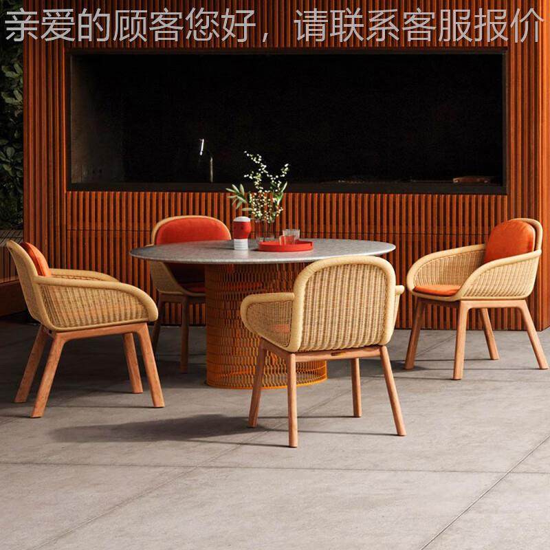 莫 家MO J室IA）莫家户外发藤编实木柚木餐桌茶几860外别（墅沙花,住宅家具,户外沙发,淘宝优惠券,粉丝福利购,淘宝优惠卷