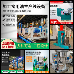 压榨香榧油全套设备 加工香榧油生产线设备 精制食用油炼油机