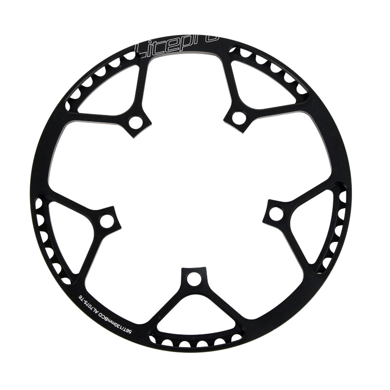litepro 小轮折叠车一体盘片 lp单盘 牙盘 45 47T 53 56 58t 曲柄