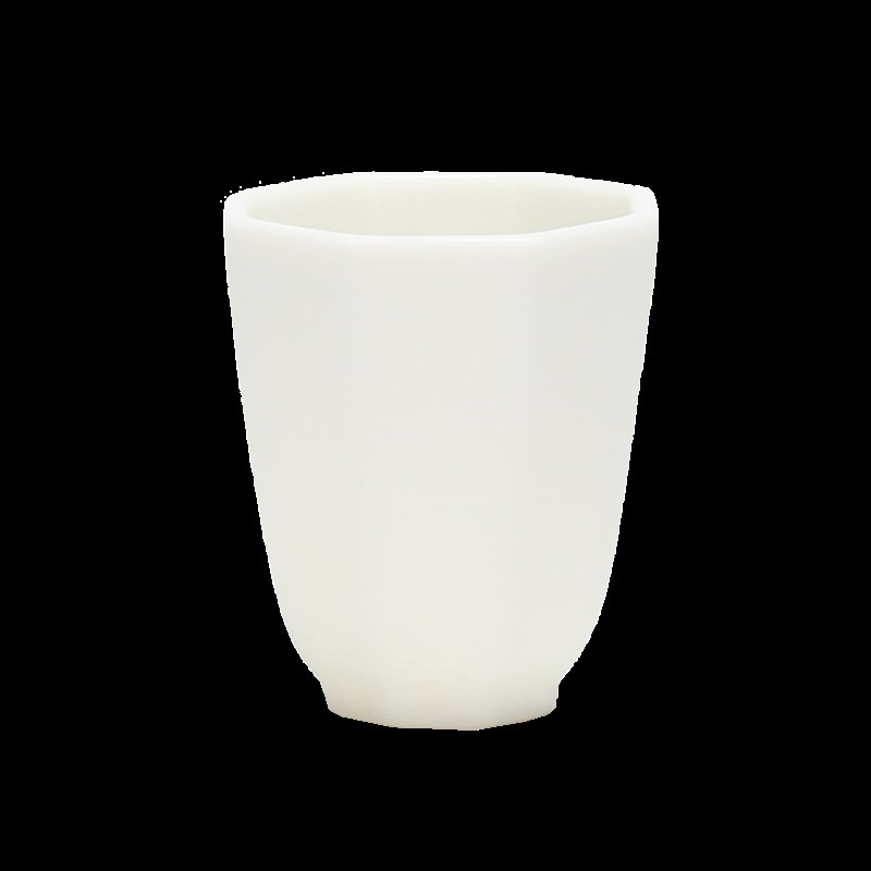 瓷中三昧 德化白瓷手工功夫茶杯主人杯品茗杯素烧陶瓷杯 刻字定制