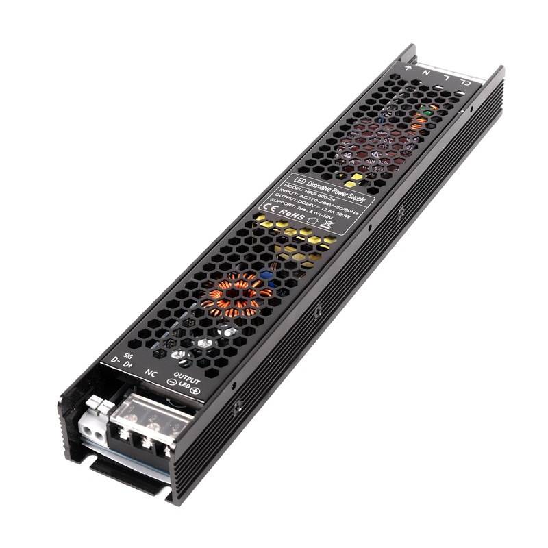 DALI调光电源24V300W低压灯条灯带12V24V驱动厂家直销恒压调光电