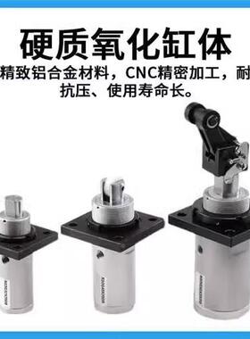 动阻挡气缸RSDG32/40/50-10/无品牌/15/20/25/3-B/T/BF//TF/B0止K