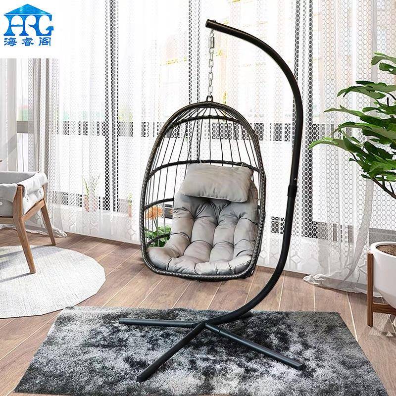户外秋千台吊篮椅室秋千椅单人庭院躺椅花园休吊闲摇摇阳椅IIE摇
