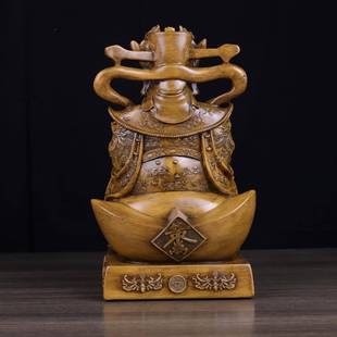 工铺艺品财神爷财摆件财神供奉神像文FT140家用办公室店招财开业