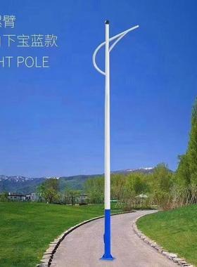 太阳政能路灯农村6米新户外庭院照明防灯水VCP光电一体led智能市