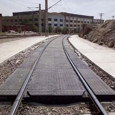 铁路道口P50路铺面板YH34543橡胶嵌丝水铁泥平枕P板60交道口垫板