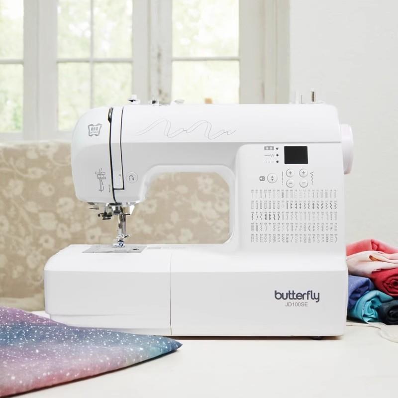 J新动品电子用缝纫机D10100SE0家多功能小型电做捏捏电子缝纫机