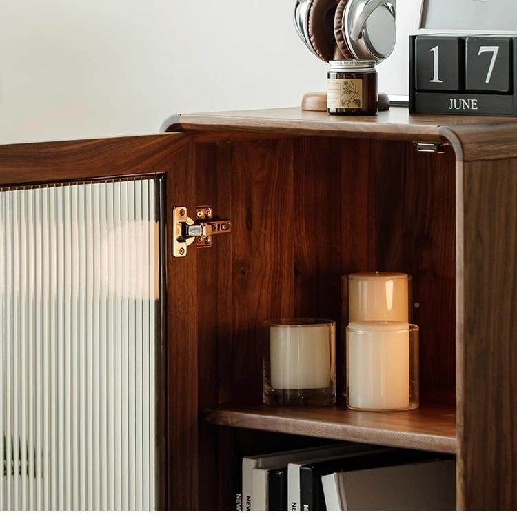 厅北美黑胡桃木木小SKK柜小户型靠边柜客书实柜酒单门玻璃展示柜,电子元器件市场,其它元器件,淘宝优惠券,粉丝福利购,淘宝优惠卷