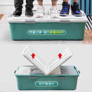 储物箱 kt床底收纳箱塑料家用特大号床下衣服被子整理箱扁平抽屉式