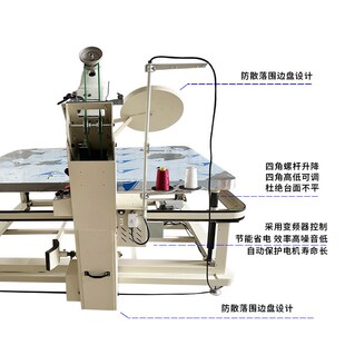 围边机包边缝纫机 工业自动床垫机WB 弹簧床缝边机设备厂家