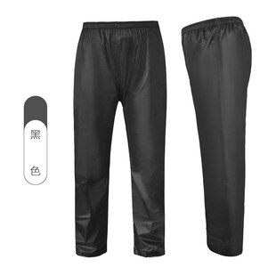 雨裤 双层耐磨钓鱼骑行摩托电动车单条 防水男女分体透气半身单雨裤