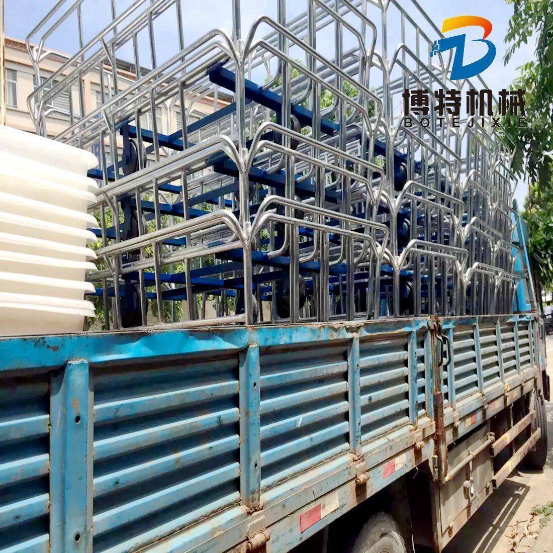 博特BT-TB不锈钢推布车1米2纺织厂推布车加厚防酸草布车