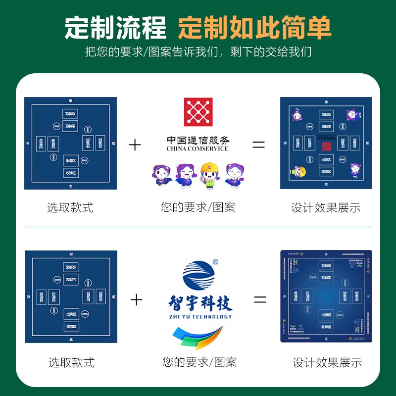 高级掼蛋专用桌布打惯蛋比赛台布专业棋牌室灌蛋桌垫贯蛋用品定制图片
