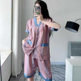 汗蒸服情侣款 男女理疗服艾灸服桑拿服 特大码 240斤前后开扣开背衫