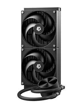 ID-COOLING霜界280一体式台式电脑CPU水冷散热器无光风扇1700AMD