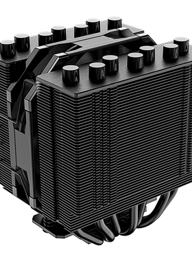 SE- 207-XT SLIM 黑魂 BLACK 双塔7热管itx散热器1700 am4 2011