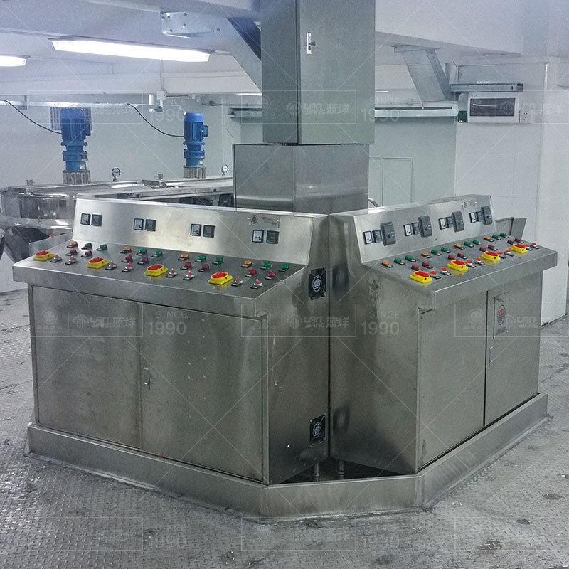 南茄洋番果酱浓缩加工酱加生产线果酱浓缩工生产线自动化混合乳化