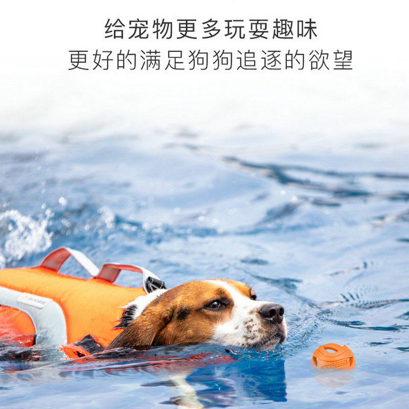 贵为SKIPDAWG炫风球柯基金毛边牧耐咬训练漏食狗狗丰荣玩具小狗