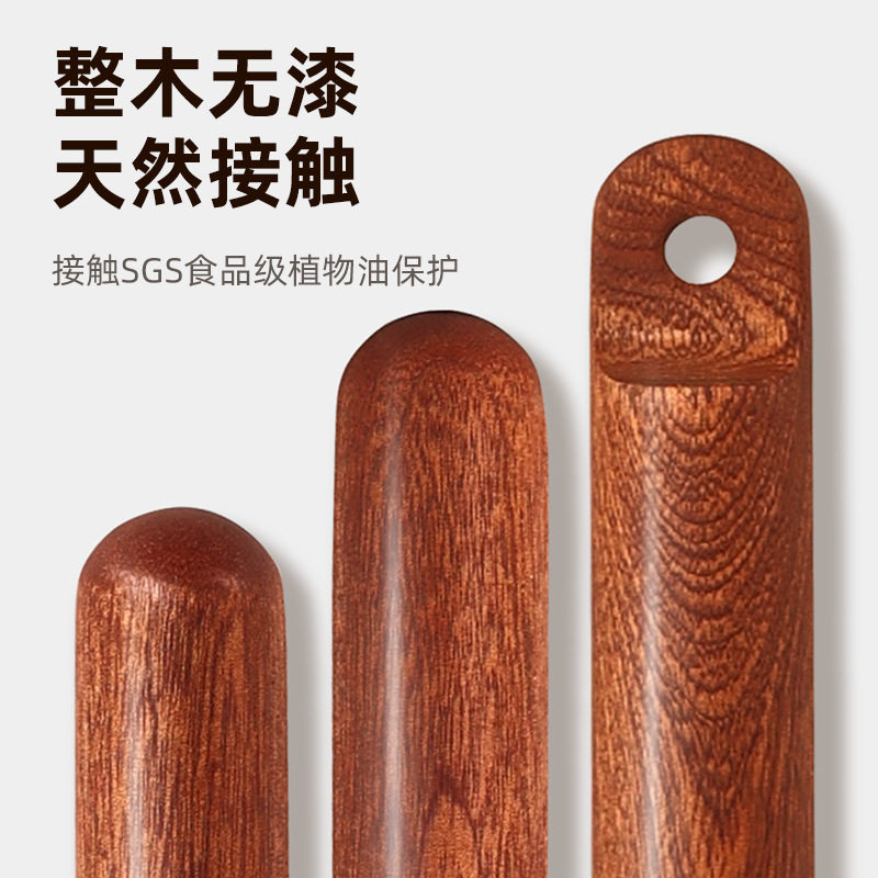 乌檀木擀面杖面棒神器一