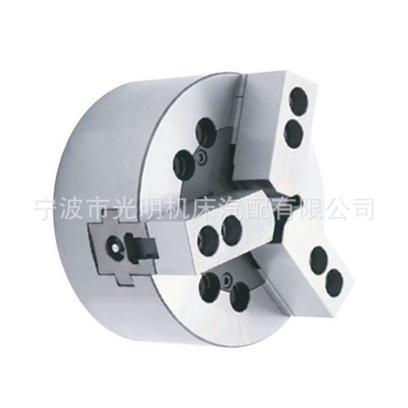 常州艾维 三爪中实液压卡盘车床卡盘夹头YS306/08/10/12系列现货